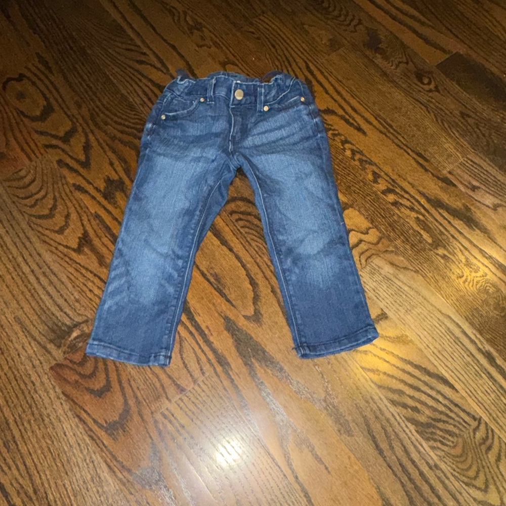 GAP Classic Blue Kids Capri Jeans